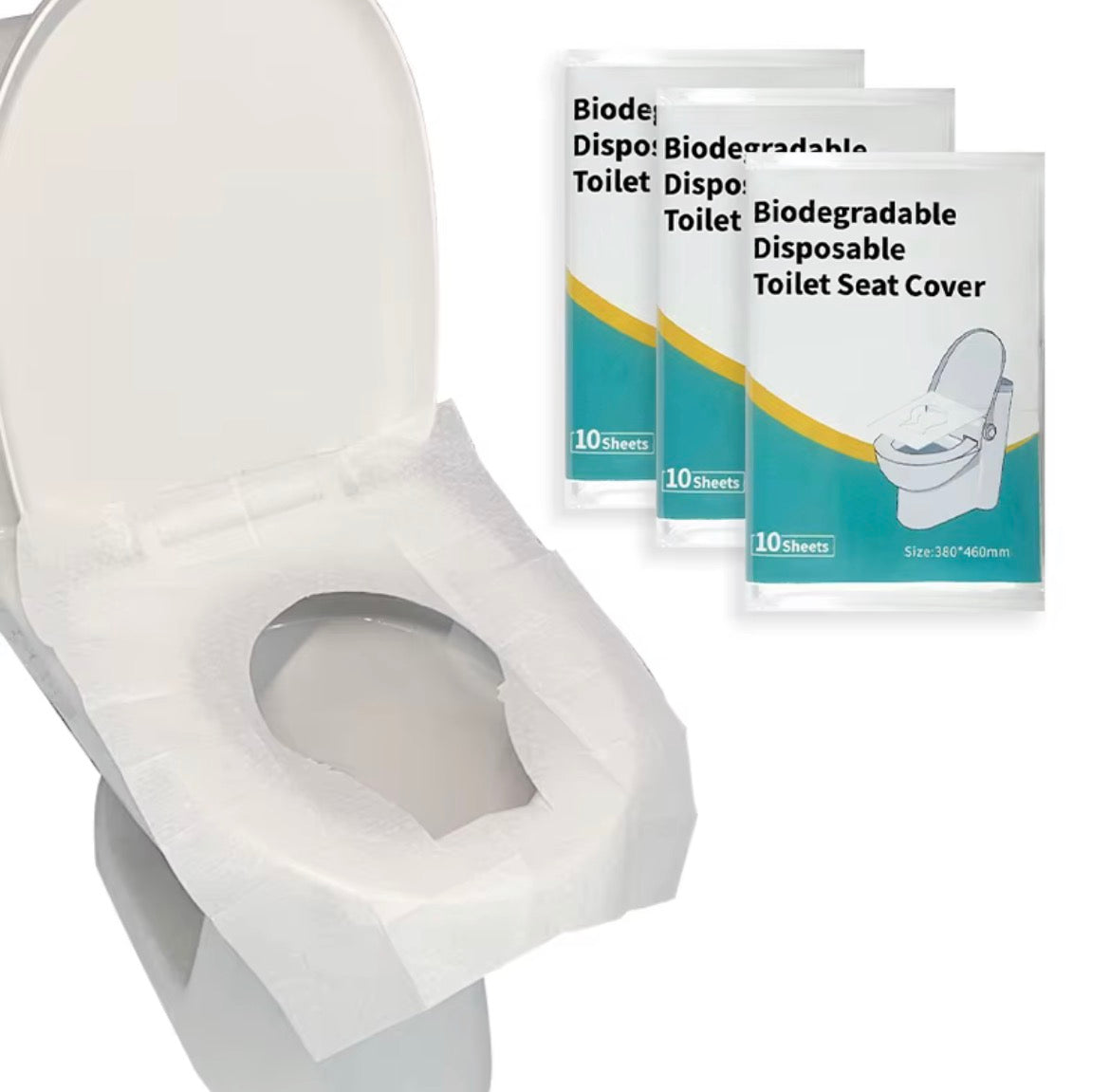 OEM Disposable Toilet Paper Cover 16gsm Disposable Toilet Seat Covers